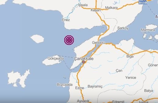 Ege Denizi’nde deprem! Son dakika depremler...