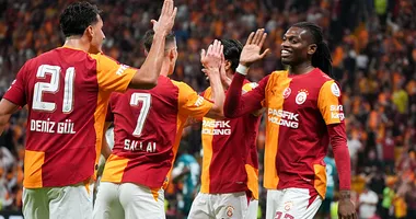 Aslan üçlük attı