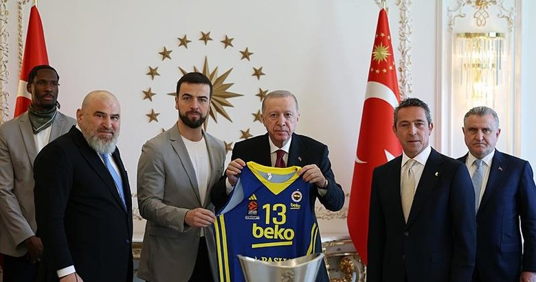 Başkan Erdoğan şampiyonu kabul etti