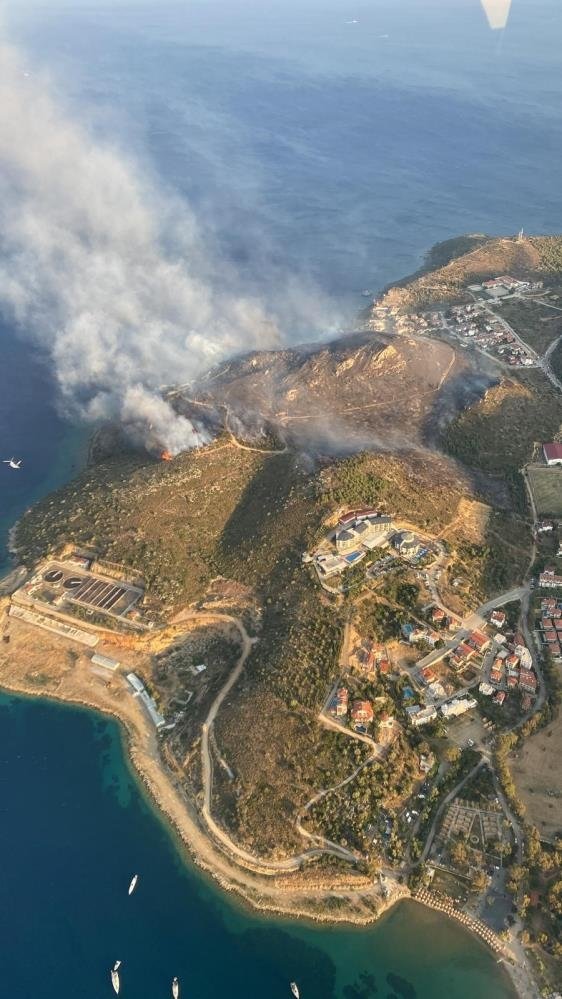 Datça’da orman yangını