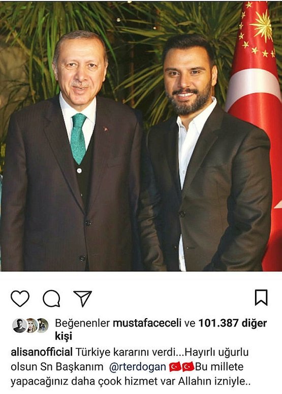 Ünlülerden Başkan Erdoğan’a tebrik mesajları yağdı