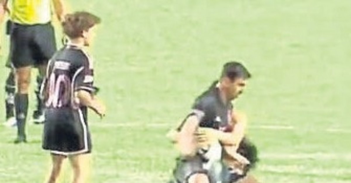 Lionel Messi maçta zor anlar yasadı