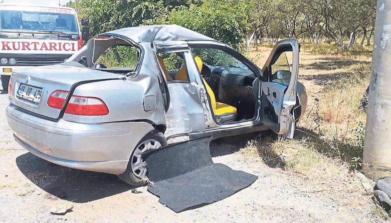 Camdan fırlayan kadın can verdi