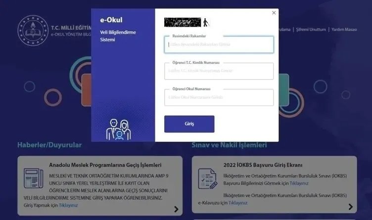 E-Okul not girişi kapandı mı? Devamsızlıklar girildi mi? MEB e-Okul giriş ekranı...