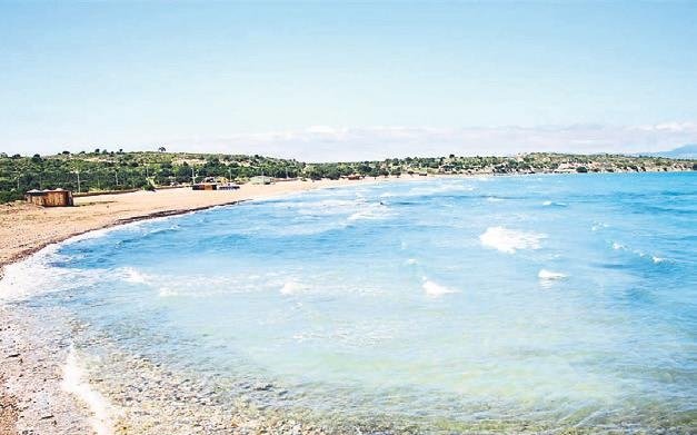 Cennet koylarda yüzme keyfi