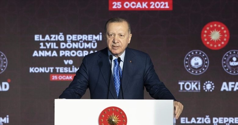 Son dakika: Başkan Erdoğan’dan Elazığ’da önemli açıklamalar