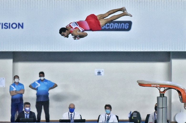 Son dakika: Ferhat Arıcan, paralel bar aletinde altın madalya kazandı