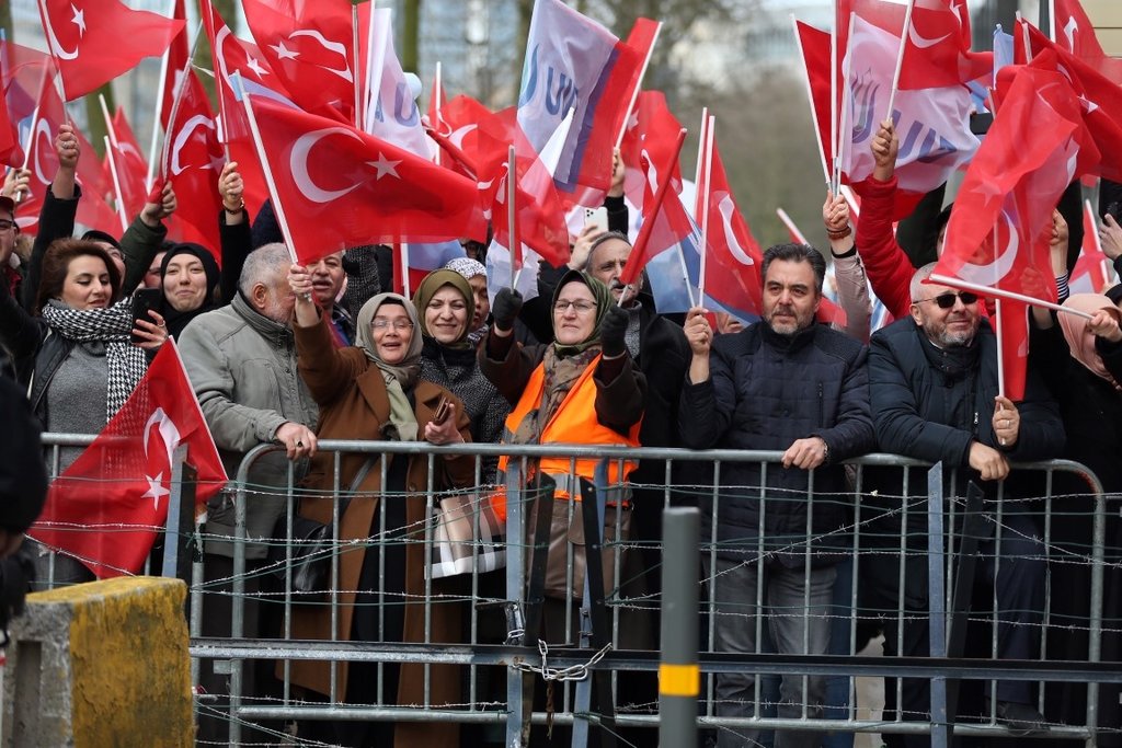 Başkan Erdoğan’a Belçika’da sevgi seli
