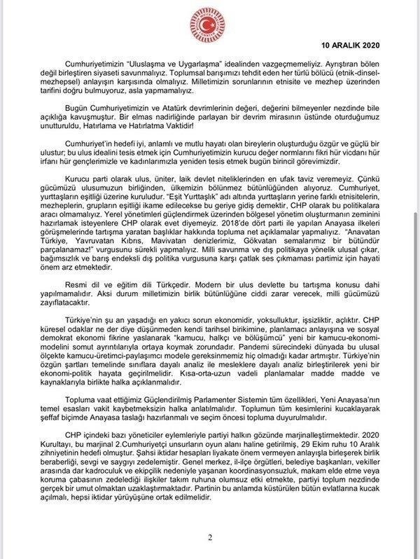 Son dakika: 3 milletvekili CHP’den istifa etti! Mektup krizi büyüyor