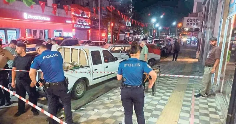 Sokağın ortasında kurşun yağdırdı
