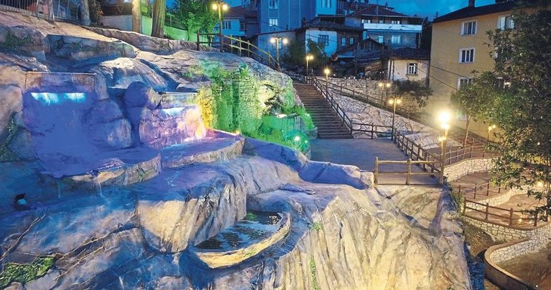 Atıl alan 45 günde şelale ve yaşam alanına dönüştü