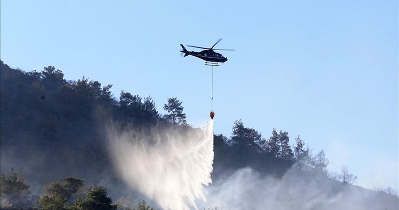 Manisa’da orman yangını! Müdahale sürüyor!