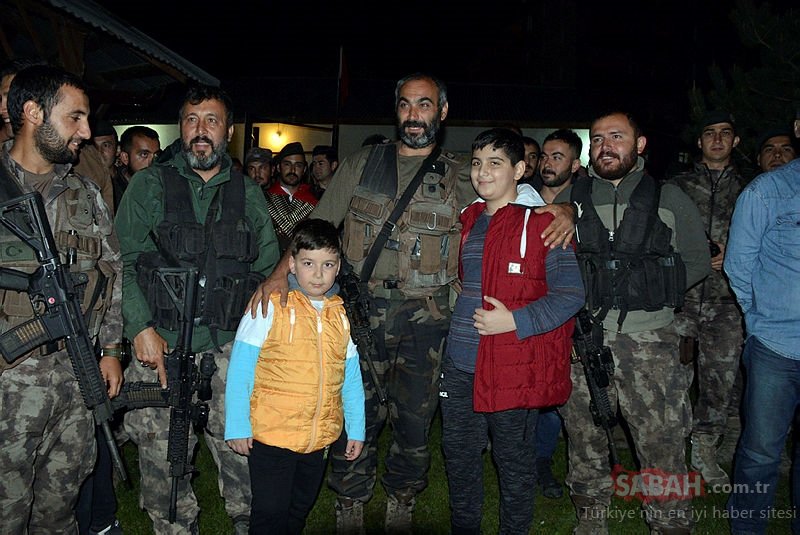 Afrin’e giden özel harekatçılar 2,5 ay sonra kente döndü