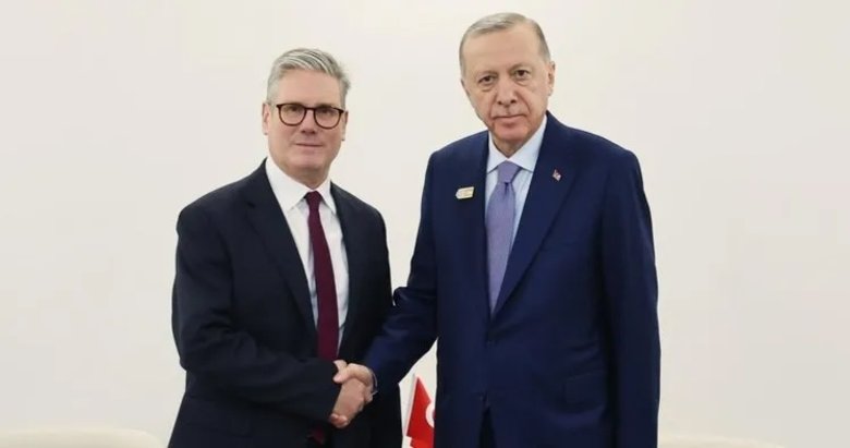 Başkan Erdoğan, İngiltere Başbakanı Starmer ile Gazze’yi görüştü