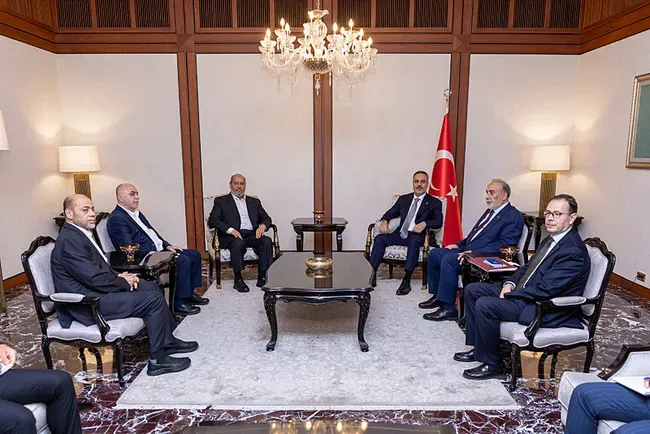 Bakan Fidan, Hamas heyetini kabul etti