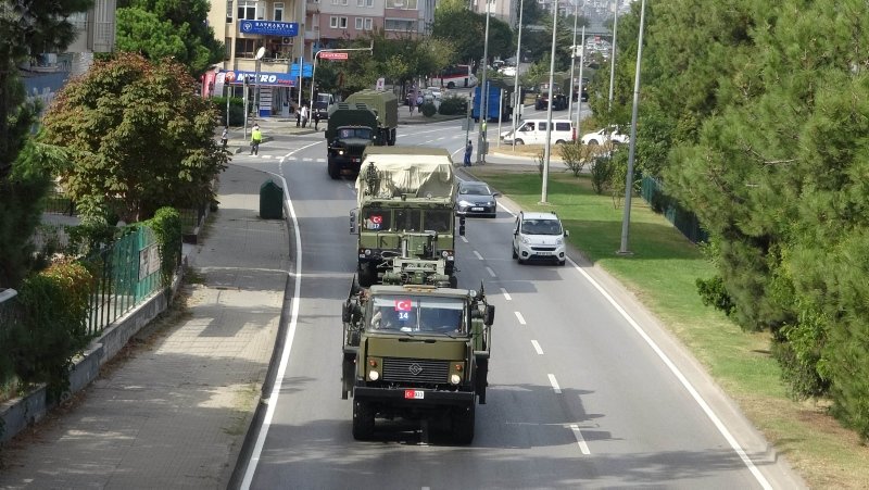 S-400’ler Ankara’ya gitmek için yola çıktı