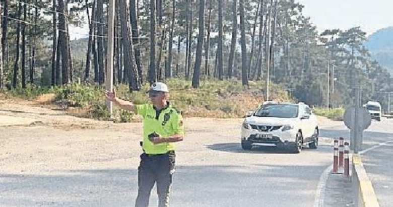Marmaris ve Datça’ya 25 bin araç girişi oldu