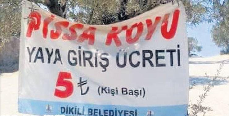 CHP'li belediyeden halk plajına giriş ücreti