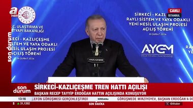 Başkan Erdoğan: İstanbul’un son 5 yılı boşa geçti
