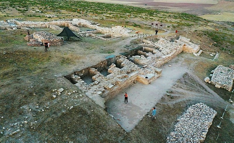 Amorium Antik Kenti’nde Türklerin iskan yapılanmasının izlerine rastlandı