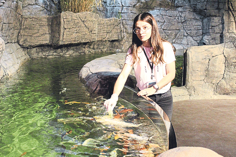 Akvaryumun en şımarığı Odin