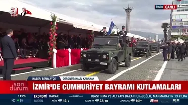 İzmir’de 29 Ekim Cumhuriyet Bayramı coşkusu!