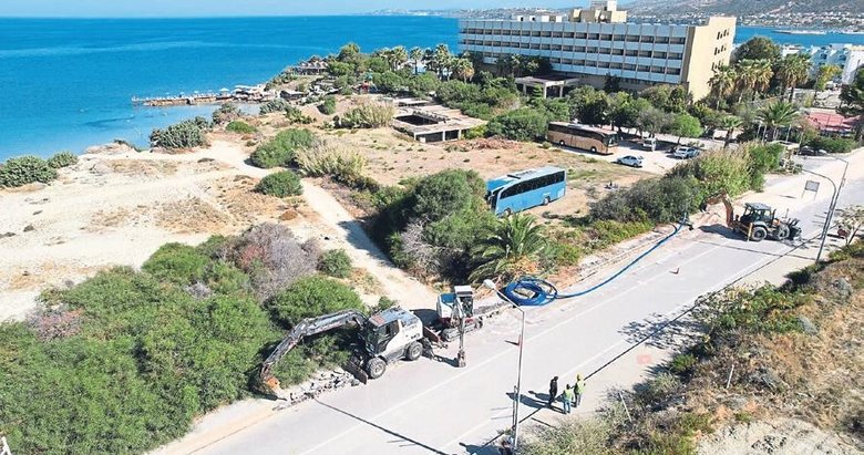 Çeşme’nin 30 yıllık su sorunu çözülüyor