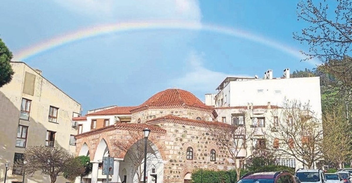 Gökkuşağı, Manisa’nın tarihi dokusuyla buluştu