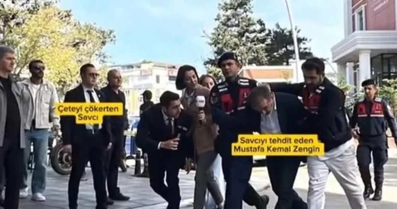 Savcıyı tehdit eden çete üyesinin fotoğraf isteği karşılıksız kalmadı! İşte ibretlik kare
