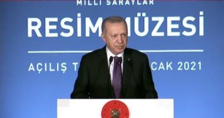Başkan Erdoğan, Resmi Heykel Müzesi açılışında önemli açıklamalarda bulunuyor