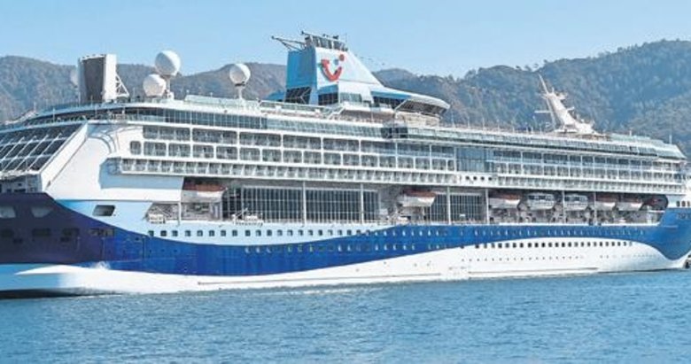 Marella Discovery ve Europa gemileri Marmaris’e geldi