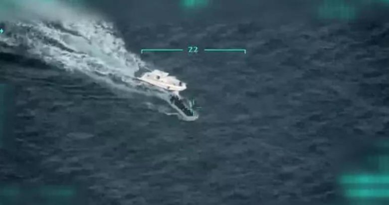 Ege’de göçmenlere Yunan zulmü! Görüntüleri MSB paylaştı