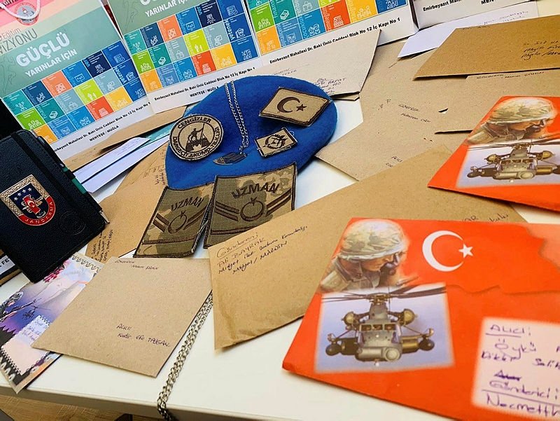 Mehmetçikten, moral mektubu gönderen Muğla’daki öğrencilere teşekkür