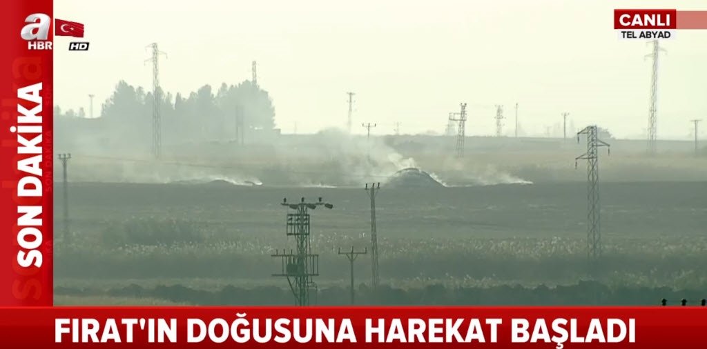 ’Barış Pınarı Harekatı’ başladı! YPG duman oldu...