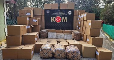 Uşak’ta kaçak tütün ve makaron operasyonu