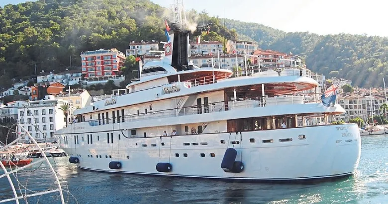 Ali Baba’nın lüks yatı Fethiye’de