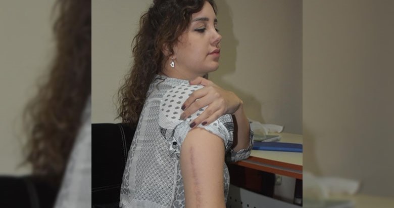 Sevgilisi kolunu kıvırıp kırdı! Genç kadın verilen cezaya isyan etti