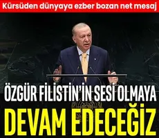 Özgür Filistin’in sesi olmaya devam edeceğiz
