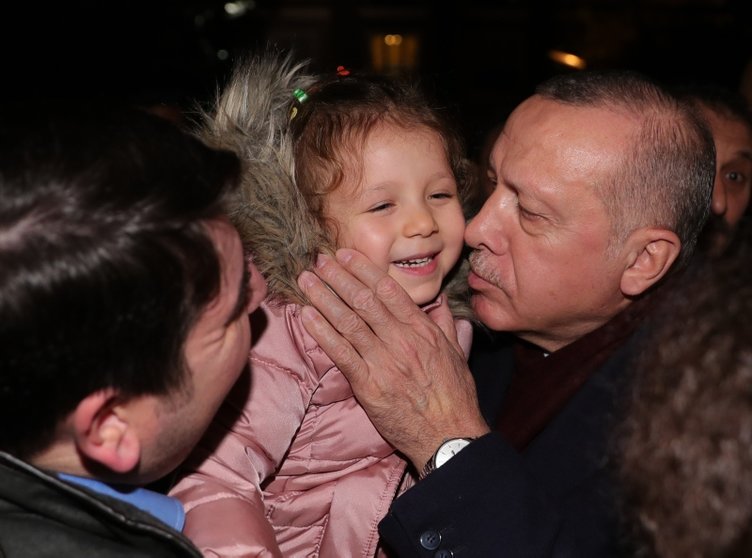 Başkan Erdoğan’ın çocuk sevgisi