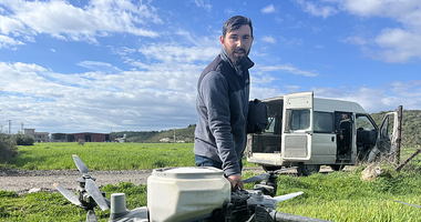 Çamur engeline havadan çözüm!