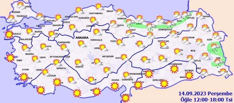 İzmir hava durumu 14 Eylül Perşembe! Meteoroloji'den o illere kuvvetli yağış uyarısı