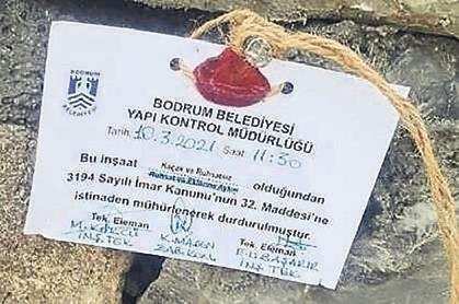 Turgut Yılmaz’ın duvarı yıkıldı