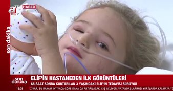 Başkan Erdoğan’dan Elif mesajı: Geçmiş olsun canım yavrum