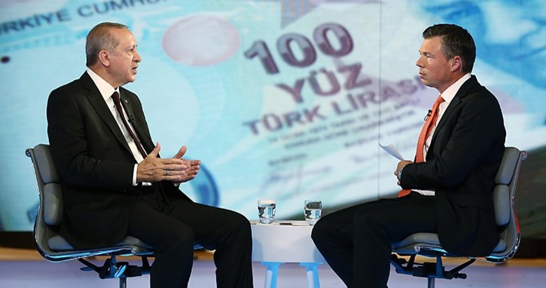 Erdoğan, Bloomberg TV’ye konuştu