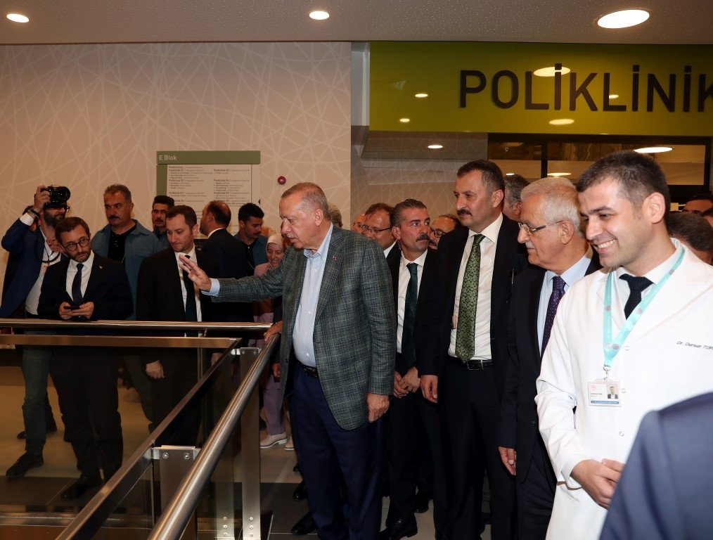 Başkan Recep Tayyip Erdoğan, Bursa Şehir Hastanesini ziyaret etti!