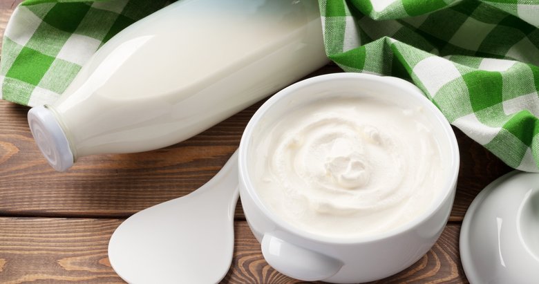 Midenin dostu süt değil yoğurt!