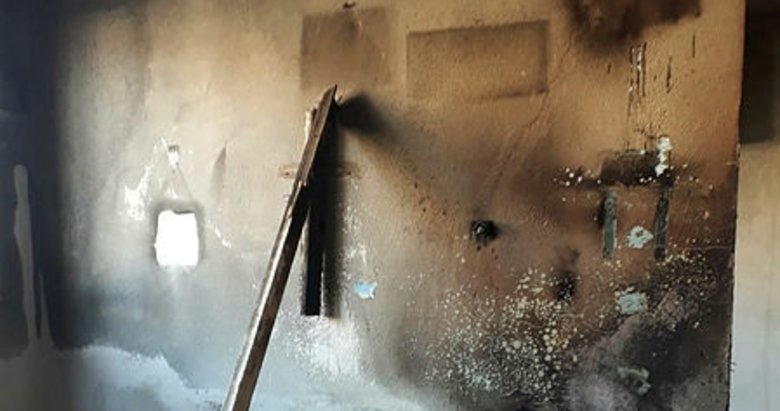 Manisa’da sobaya kolonya döken çocuk evi yaktı!