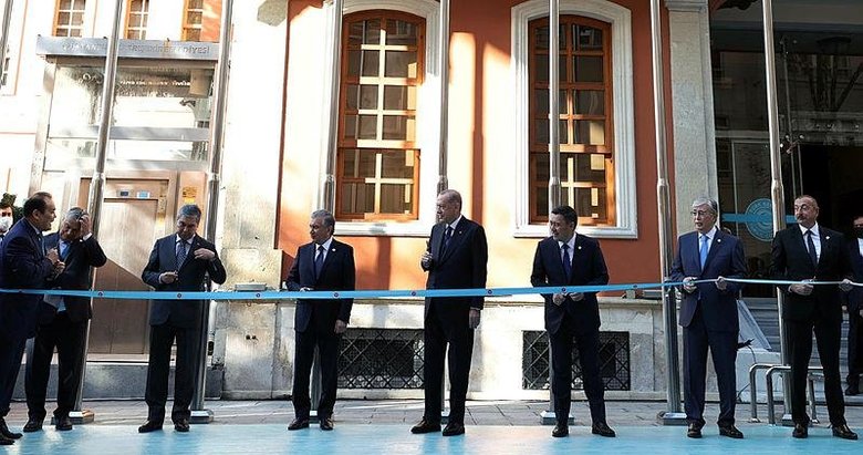 Türk Konseyi binası açıldı! Türk dünyası liderleri İstanbul’da