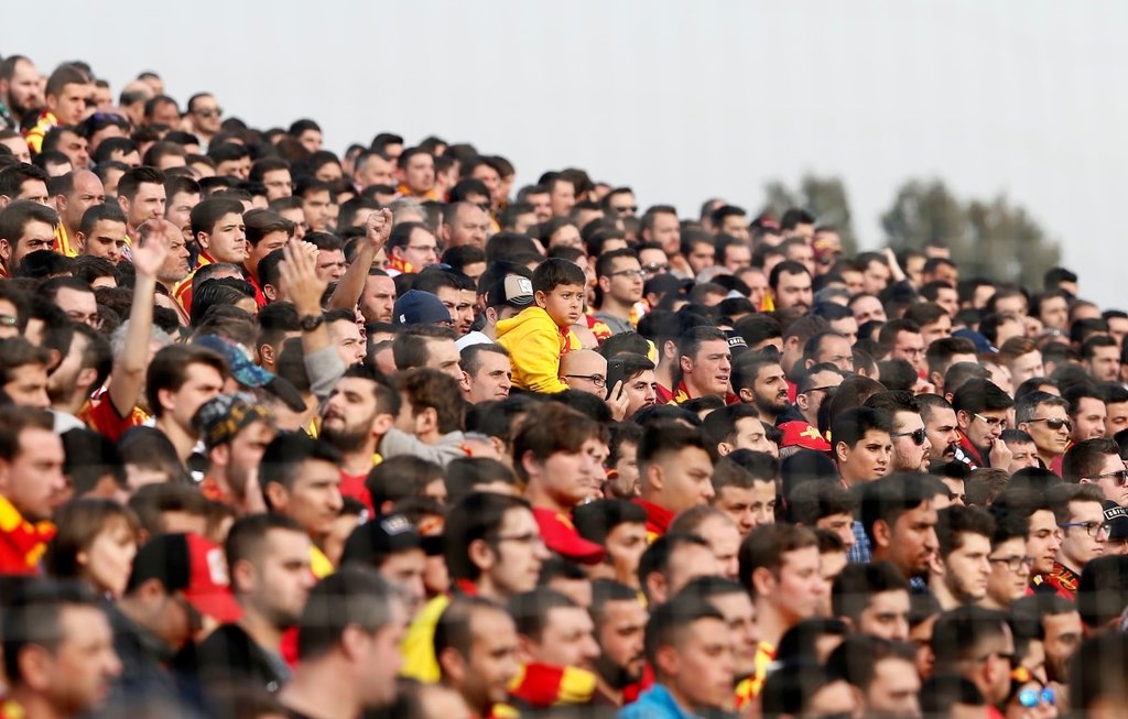 Göztepe - Akhisarspor maçından kareler