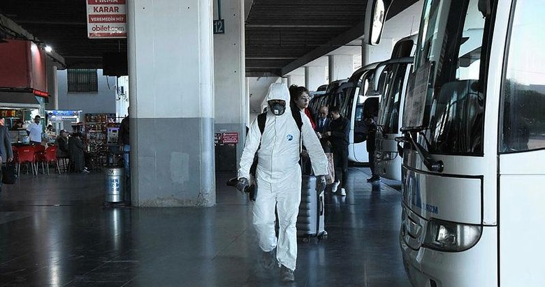 Otobus Terminali Dezenfekte Edildi Izmir Haberleri